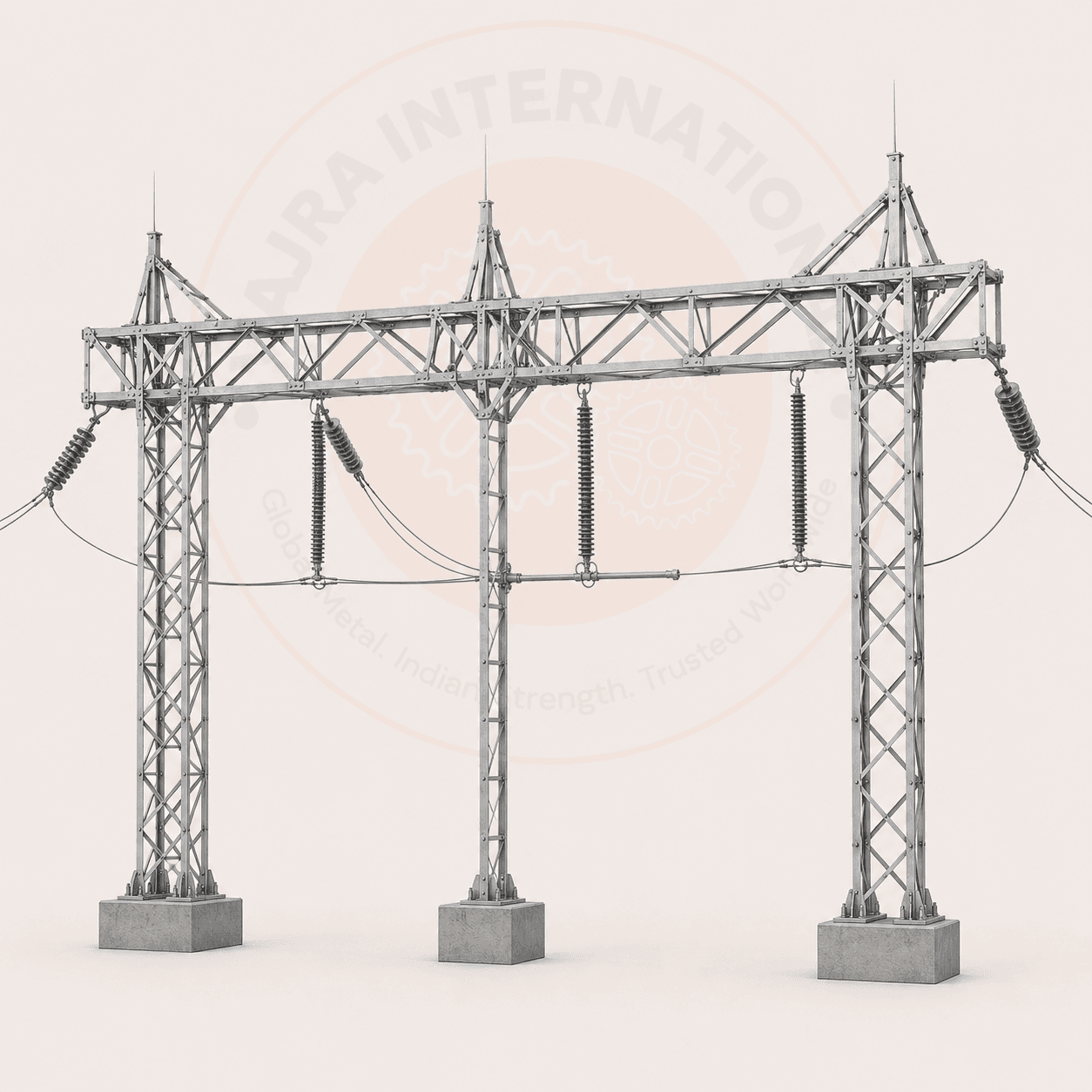 Tower Fabrication, Telecom · Transmission · Defence structures | Vajra International, manufacturer & exporter, Howrah, India